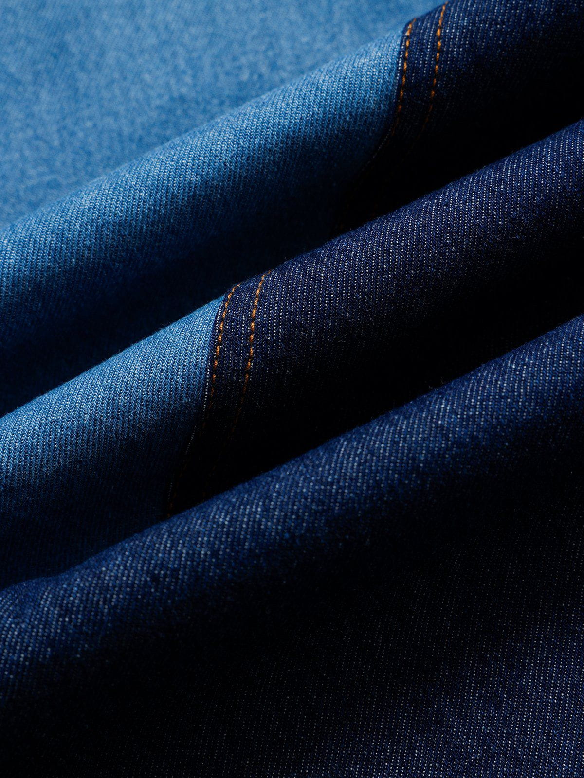 Aelfric Eden Color Block Patchwork Baaggy Jeans - Image 5