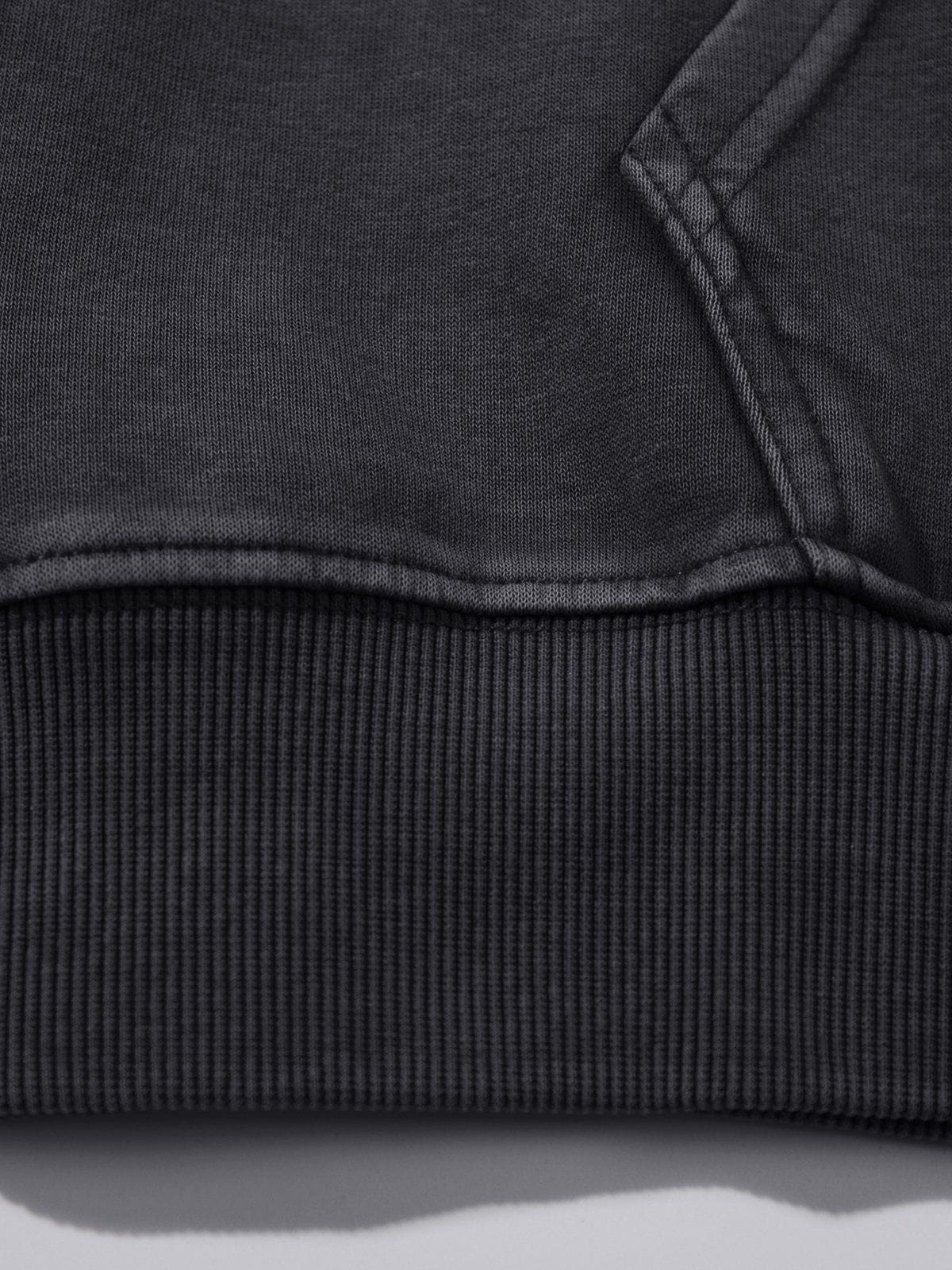 Aelfric Eden Color Blocking Washed Pullover Hoodie - Image 5