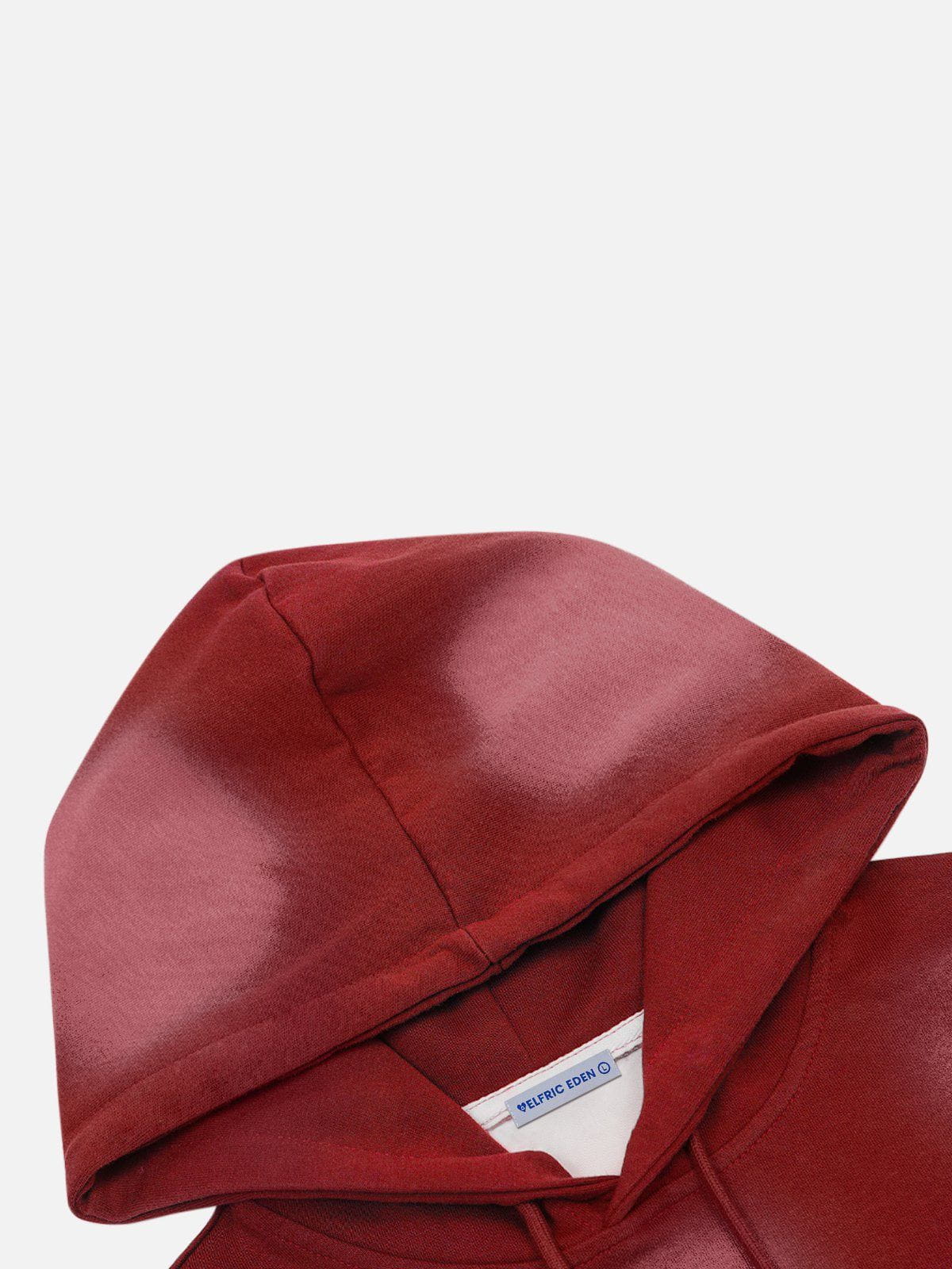 Aelfric Eden Blurring Graphic Washed Pullover Hoodie - Image 7