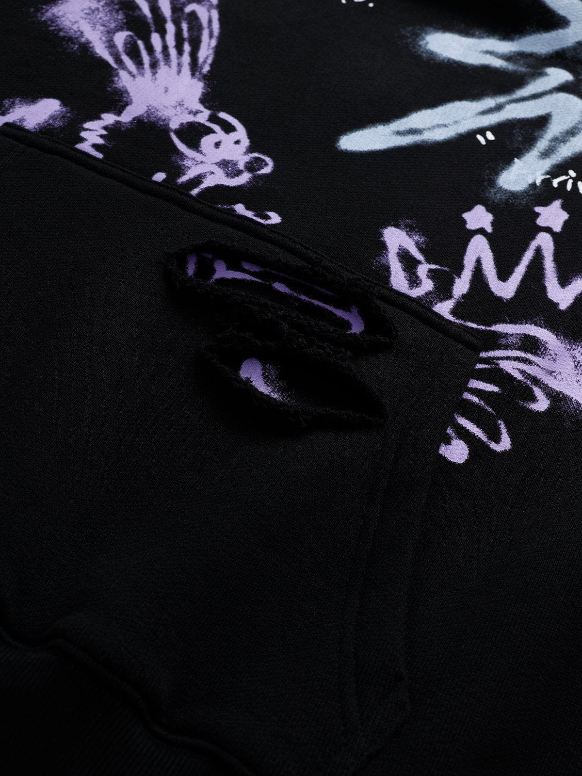 Aelfric Eden Graffiti Heartie Graphic Hoodie - Image 5