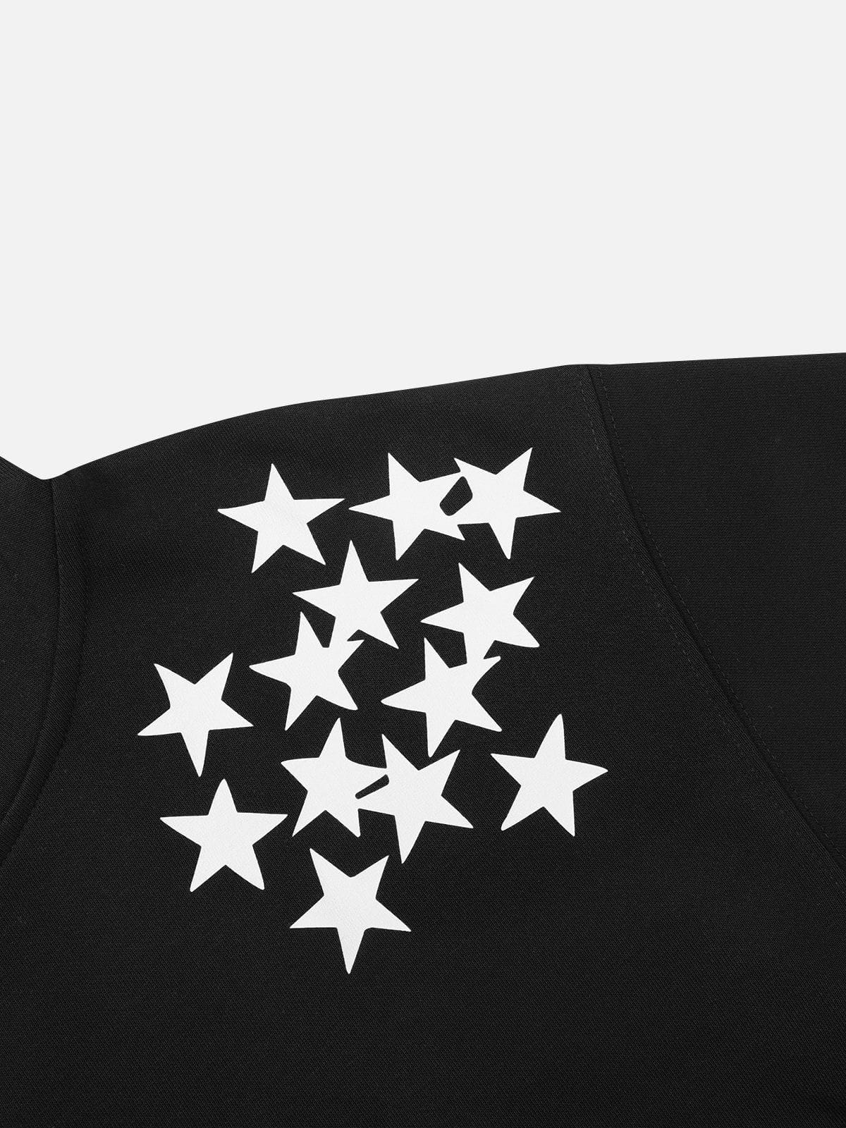 Aelfric Eden Multi Star Graphic Hoodie - Image 7