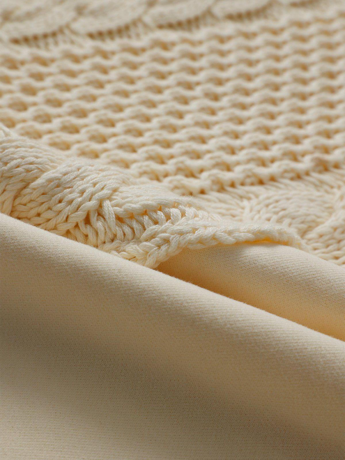 Aelfric Eden Patchwork Embroidery Heartie Sweater - Image 4