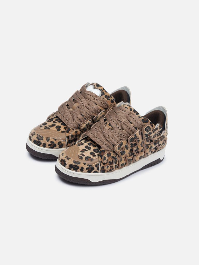 StarryClimb Leopard Skate Shoes