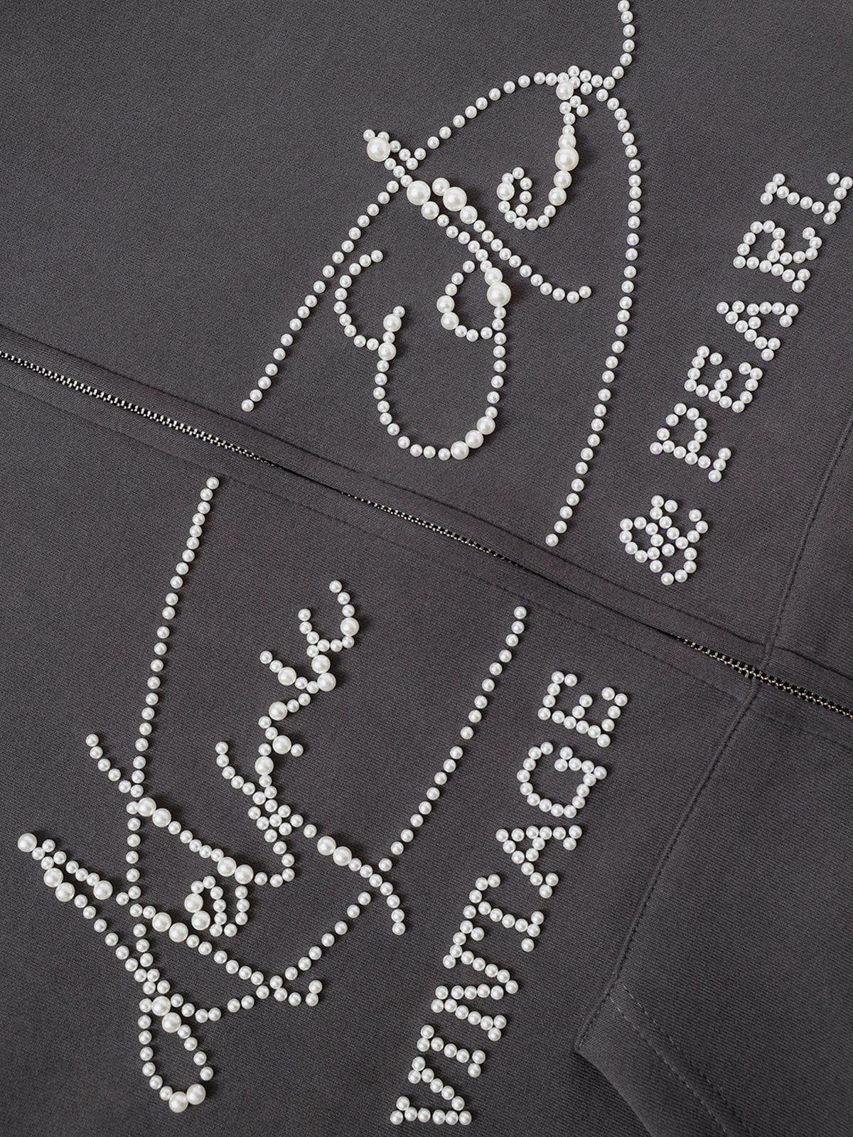Aelfric Eden Pearl Double Zip Up Hoodie - Image 4