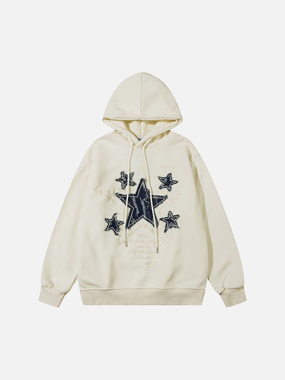 Aelfric Eden Star Applique Hoodie - Image 2
