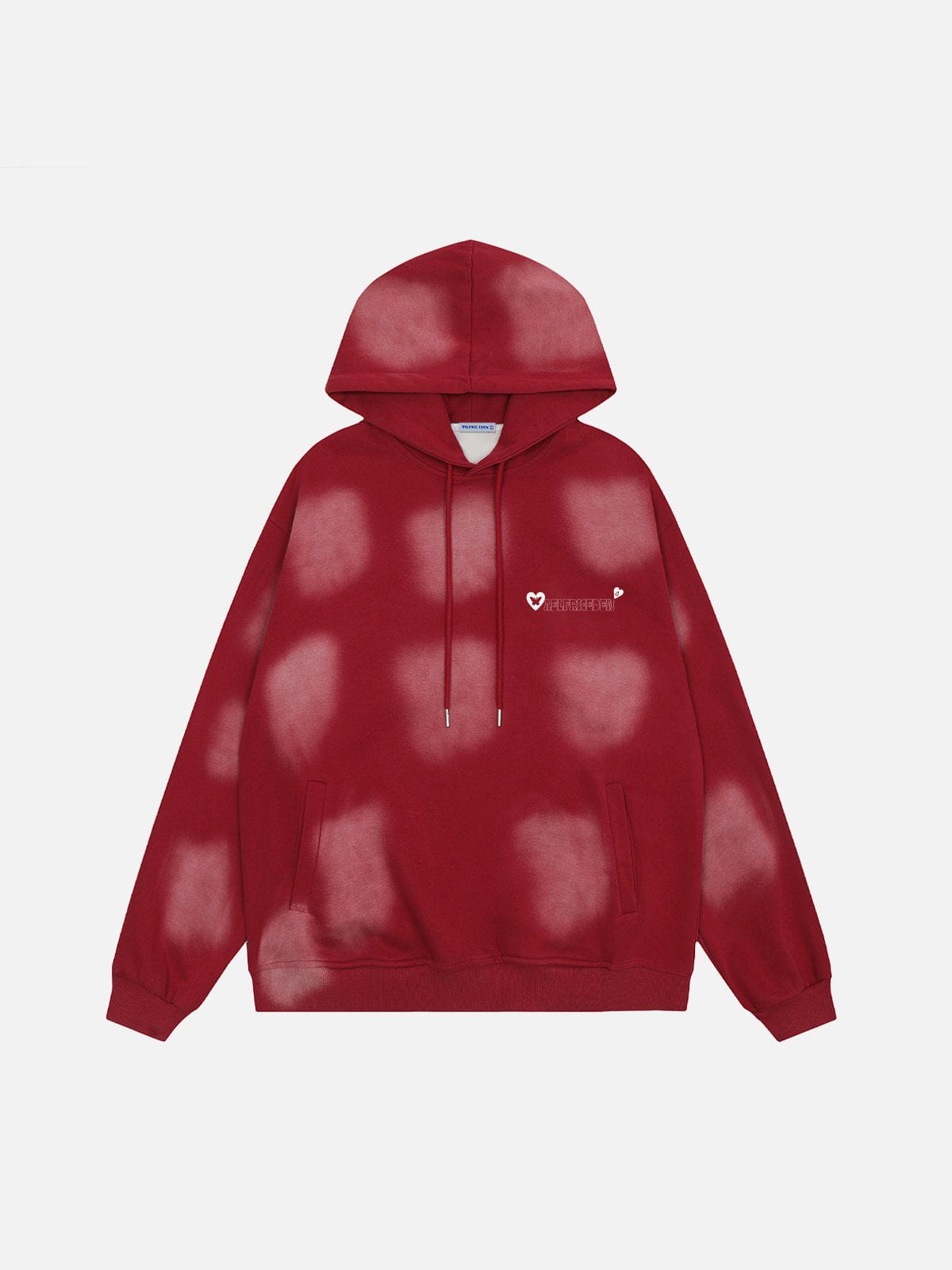 Aelfric Eden Blurring Graphic Washed Pullover Hoodie - Image 4