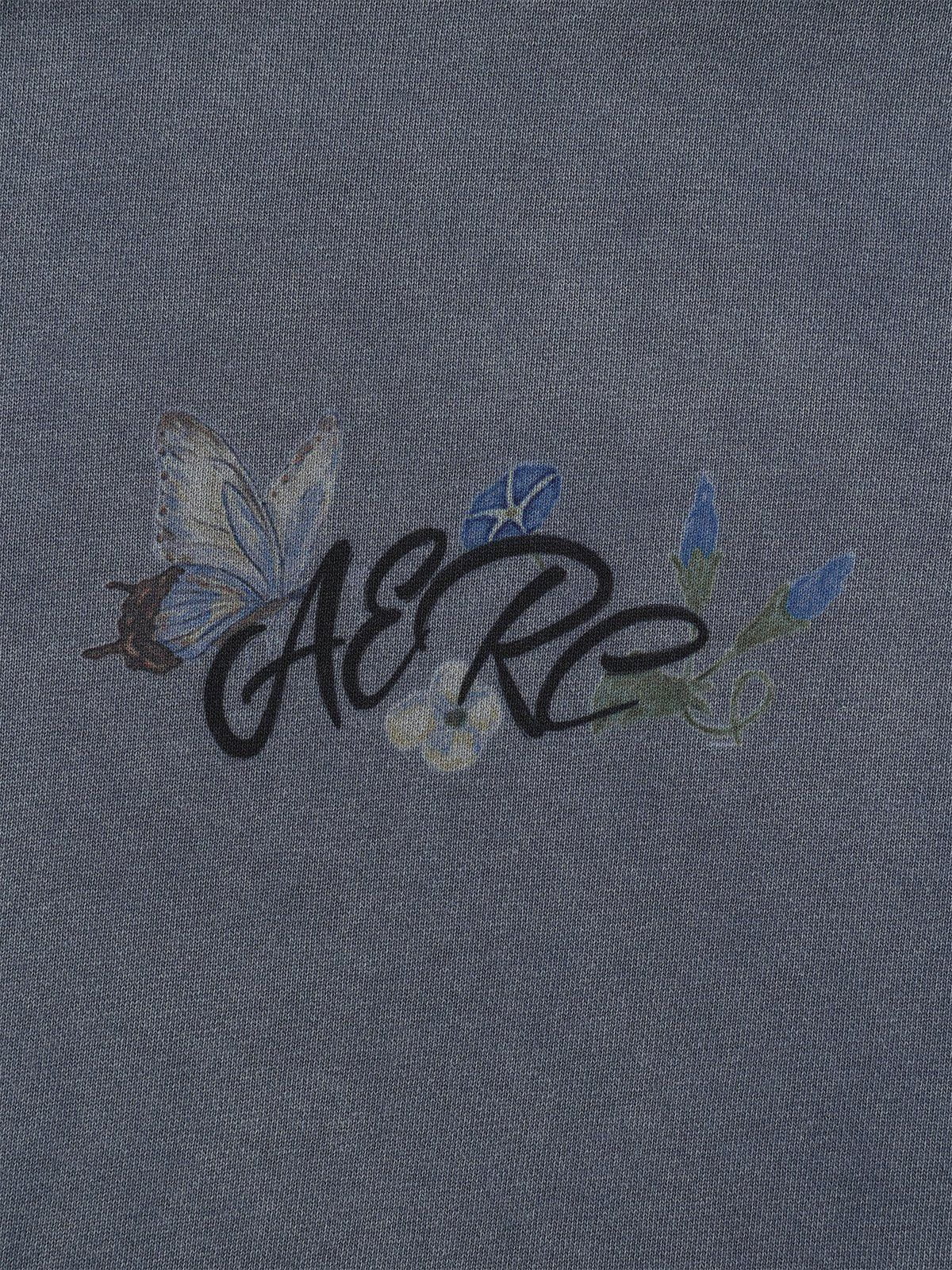 Aelfric Eden Floral Graphic Washed Hoodie - Image 5