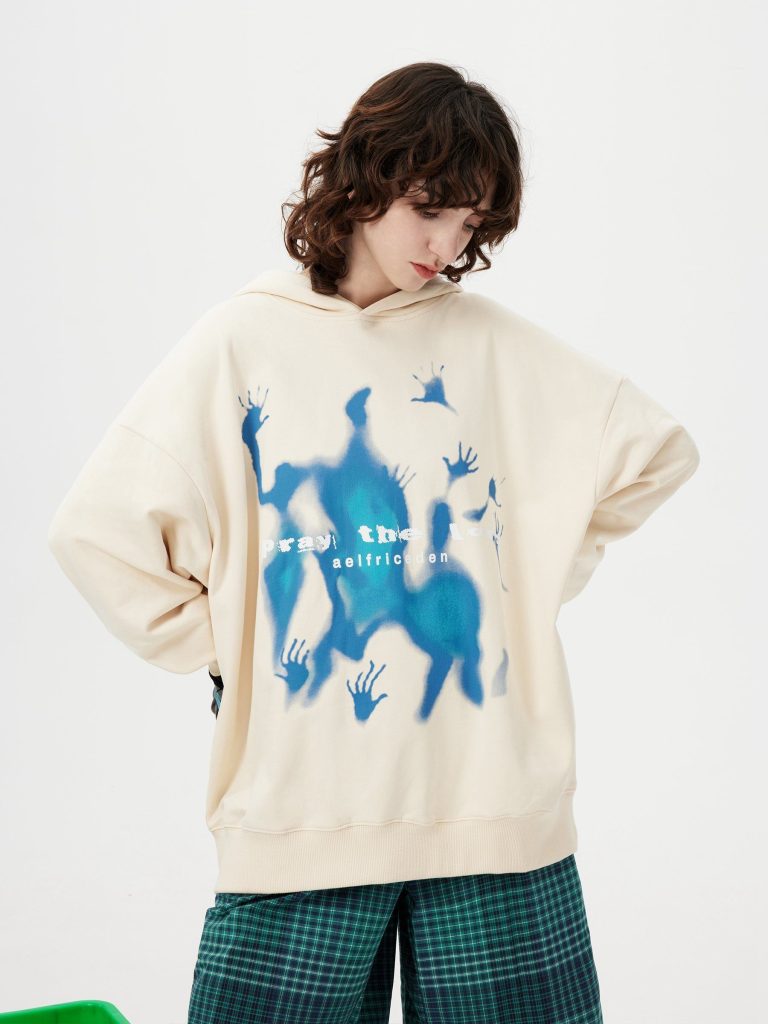 Aelfric Eden Abstraction Shadow Graphic Hoodie