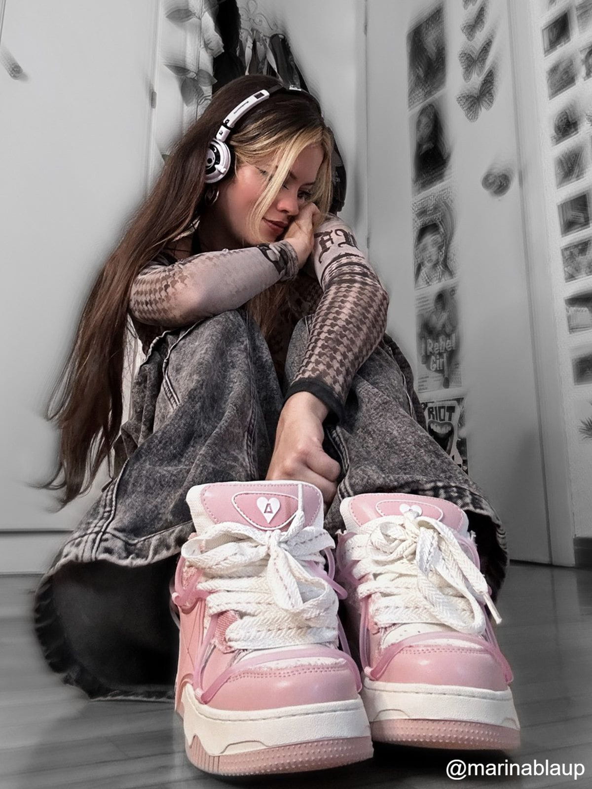 StarryClimb Star Patch Skate Shoes - Image 7