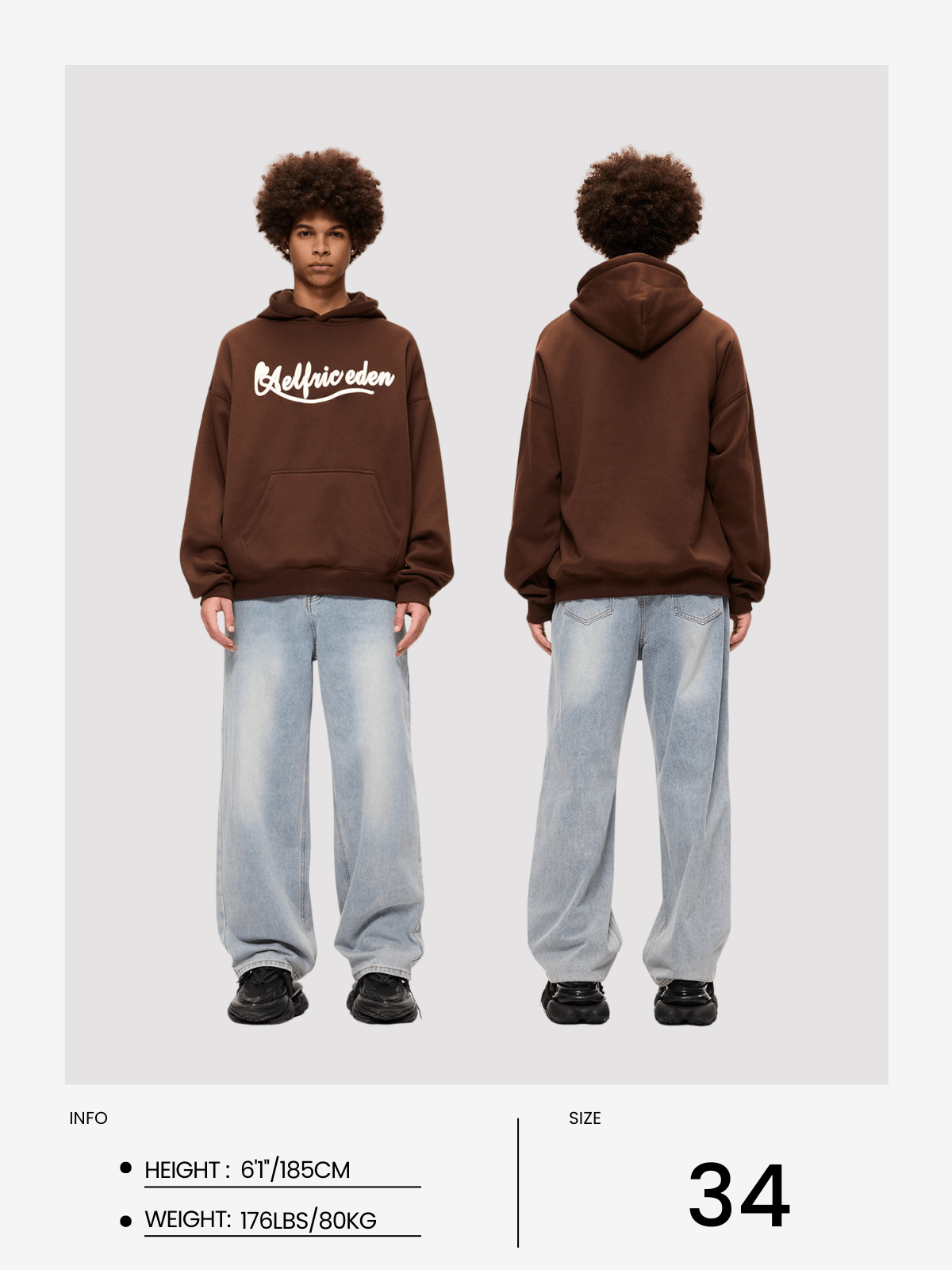 Aelfric Eden Baaggy Jeans - Image 16