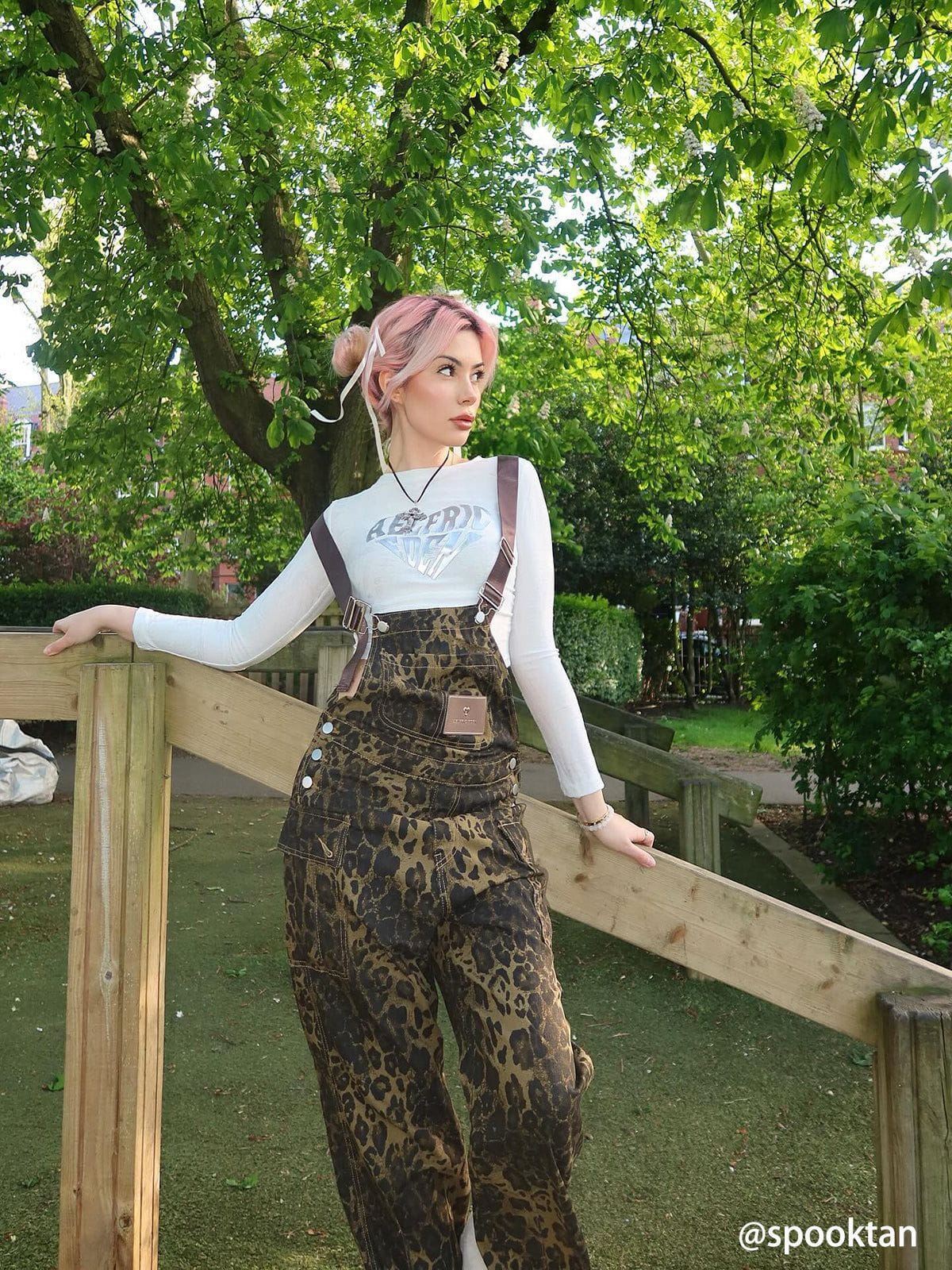 Aelfric Eden Leopard Overalls - Image 8