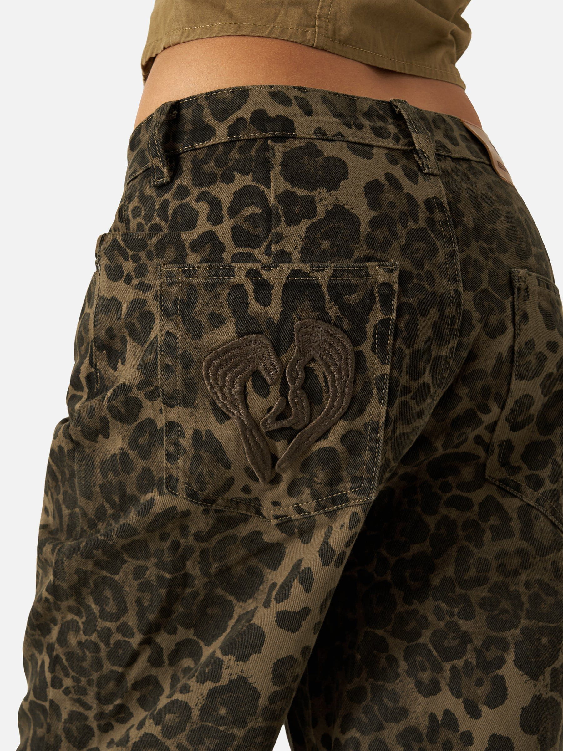 Aelfric Eden Leopard Jeans - Image 5