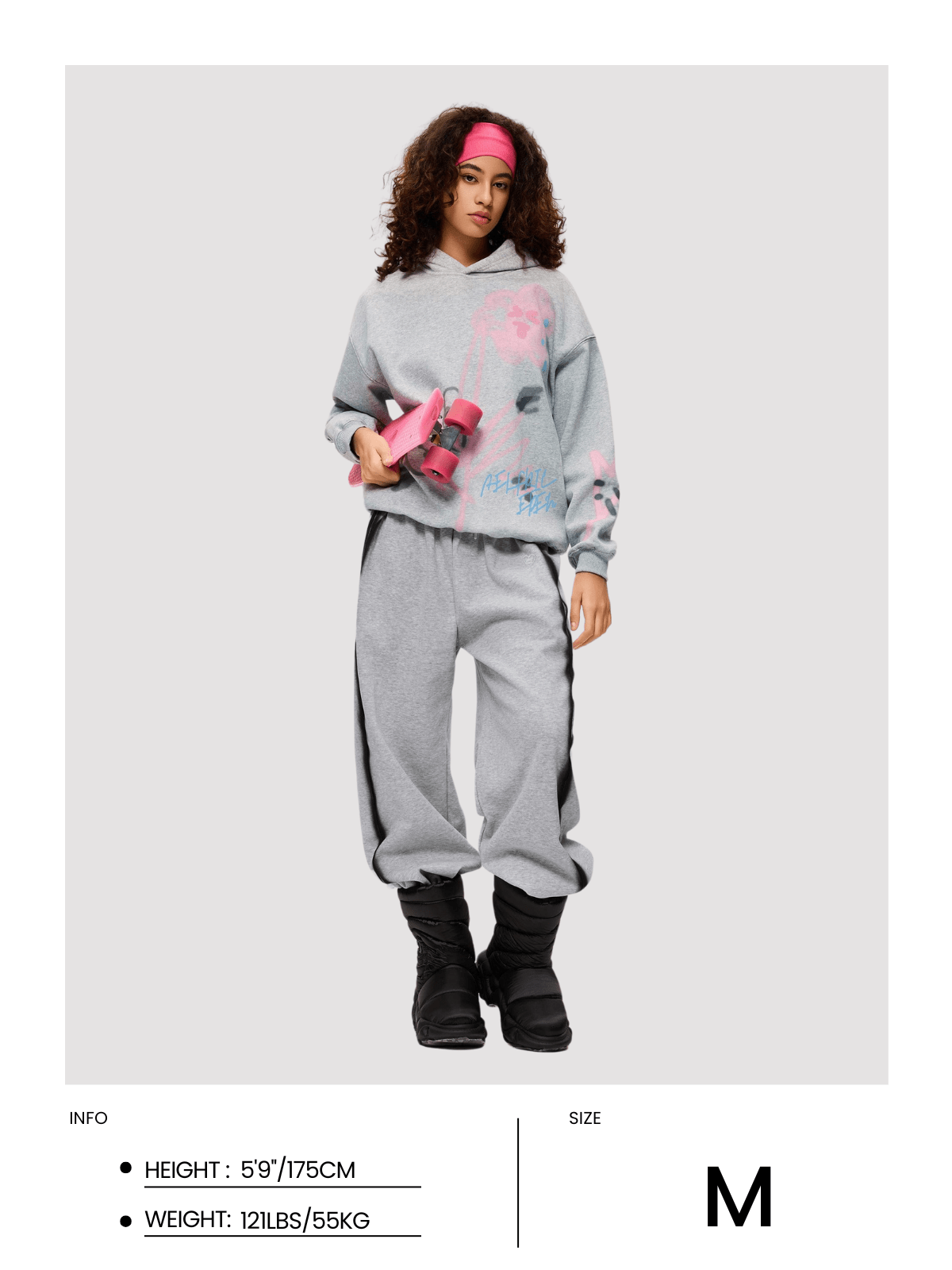 Aelfric Eden Graffiti Heart Baaggy Sweatpants - Image 10
