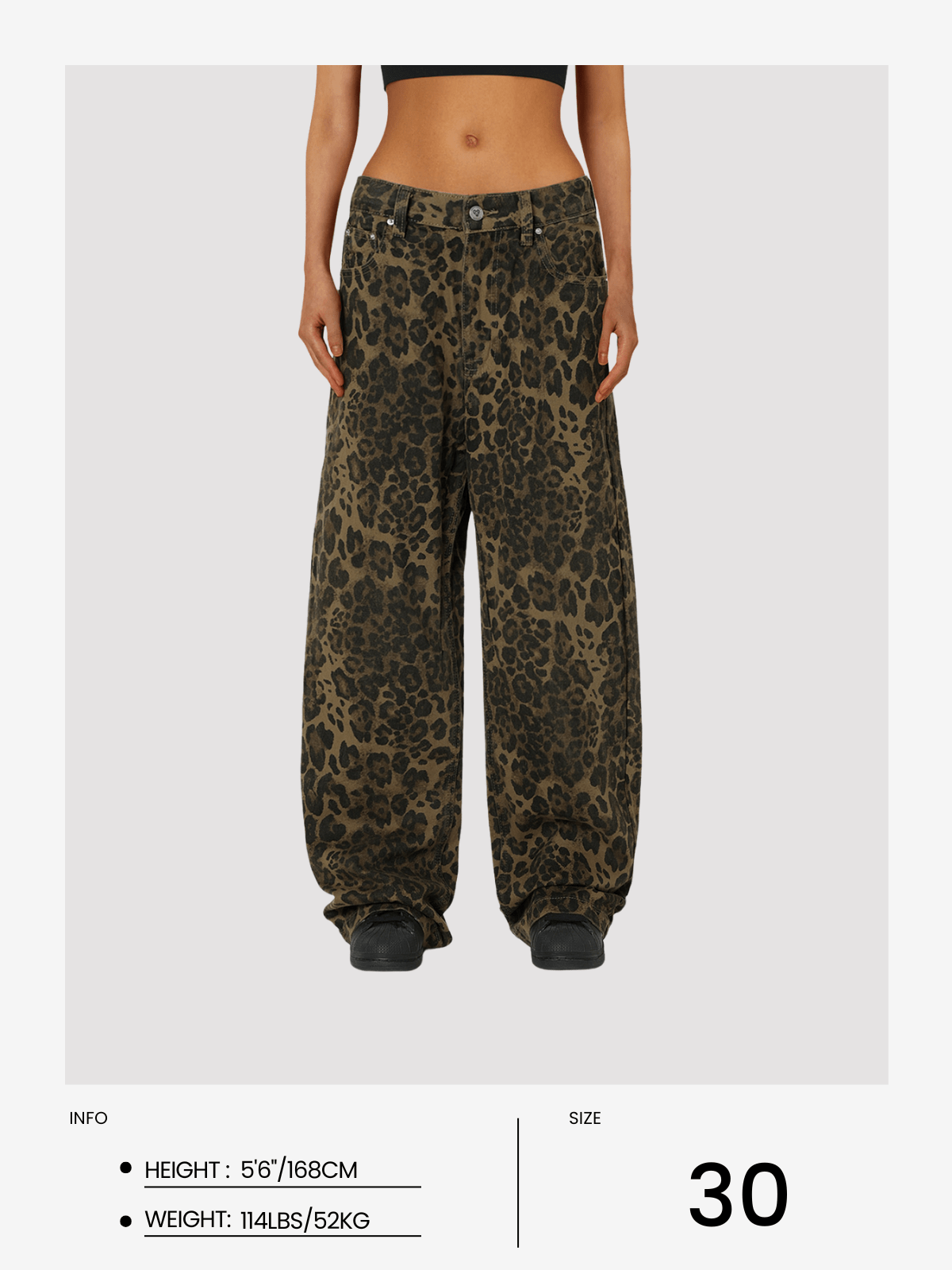 Aelfric Eden Leopard Jeans - Image 18