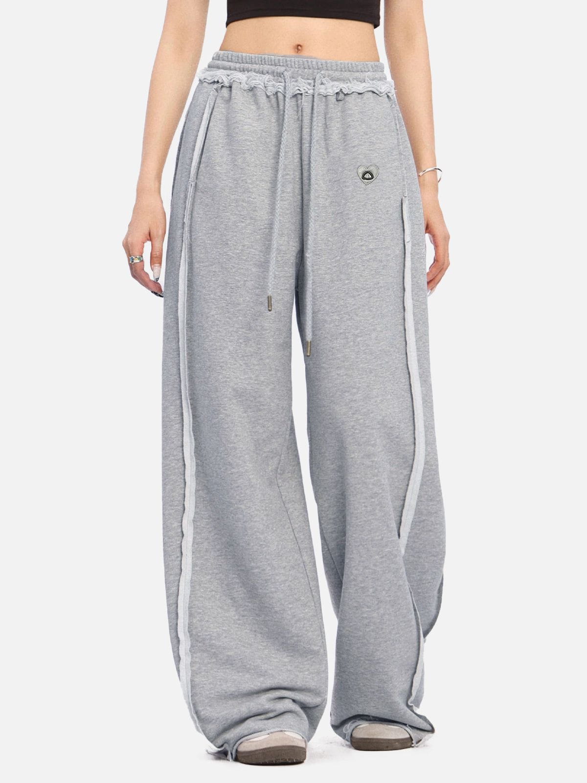 Aelfric Eden Deconstruct Embroidery Sweatpants - Image 2