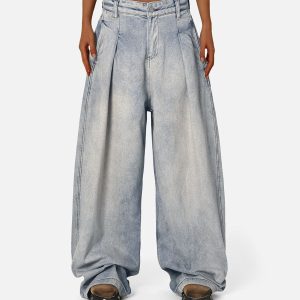 Aelfric Eden Pleated Baaggy Jeans