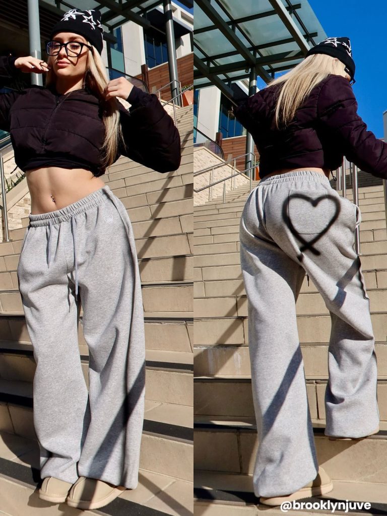 Aelfric Eden Graffiti Heart Baaggy Sweatpants