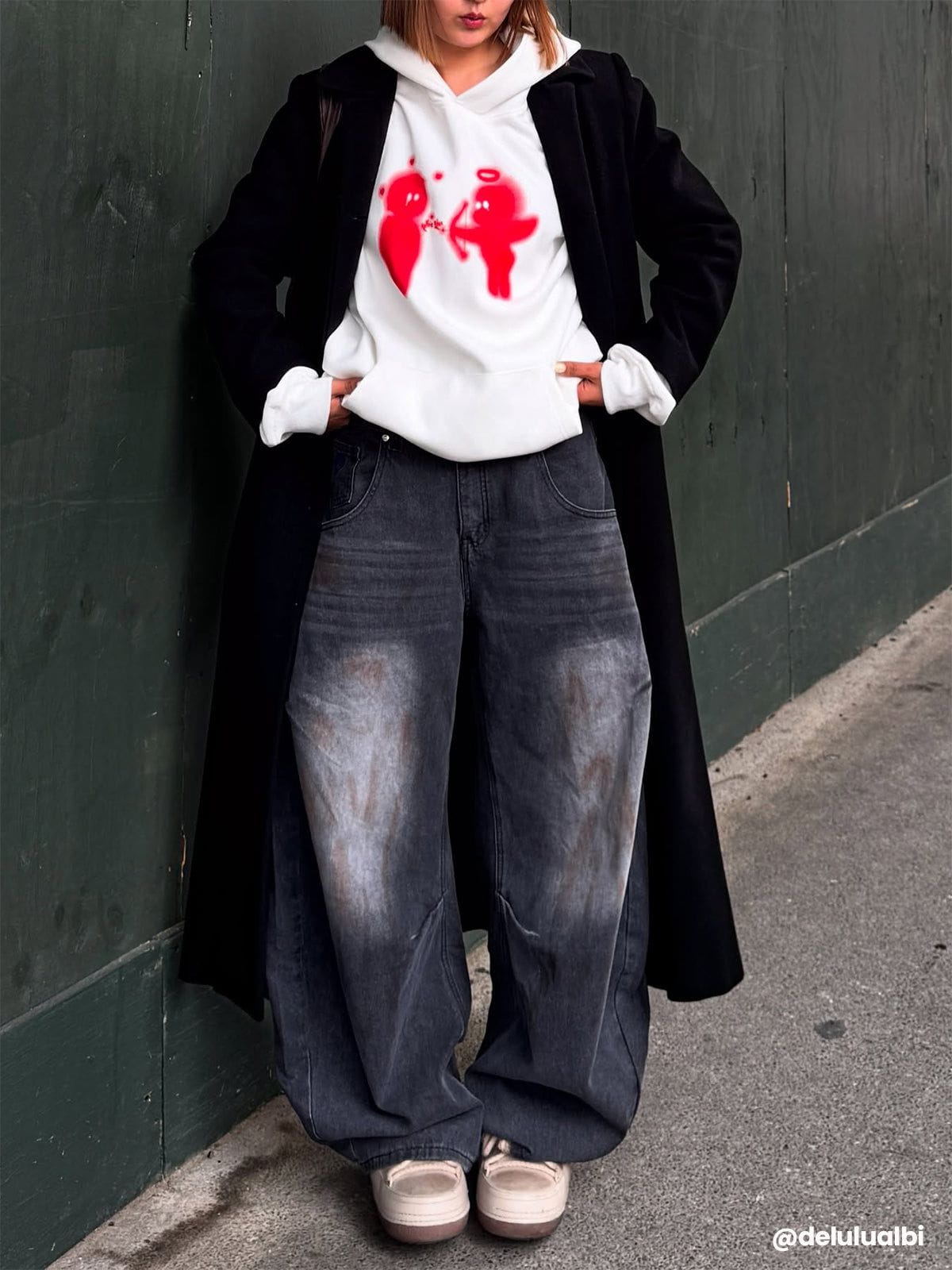 Aelfric Eden Vintage Super Baaggy Barrel Jeans - Image 4