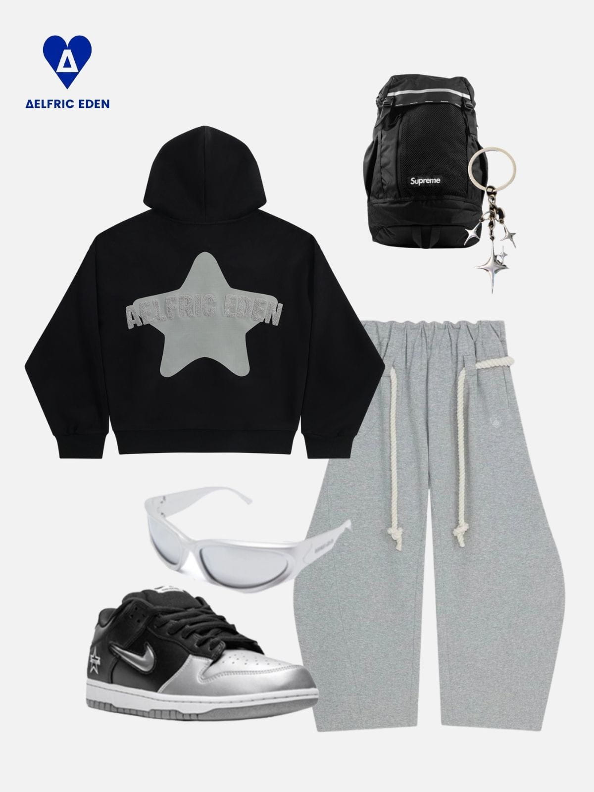 Aelfric Eden Vintage Eden Star Pullover Hoodie - Image 3